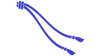 Corda azul Abadá Capoeira